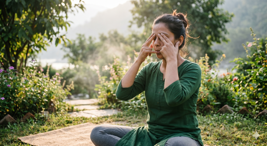 Breathing Techniques in Yoga: The Foundation of Physical and Mental Well-Being gemini generated image mx4bfmx4bfmx4bfm
